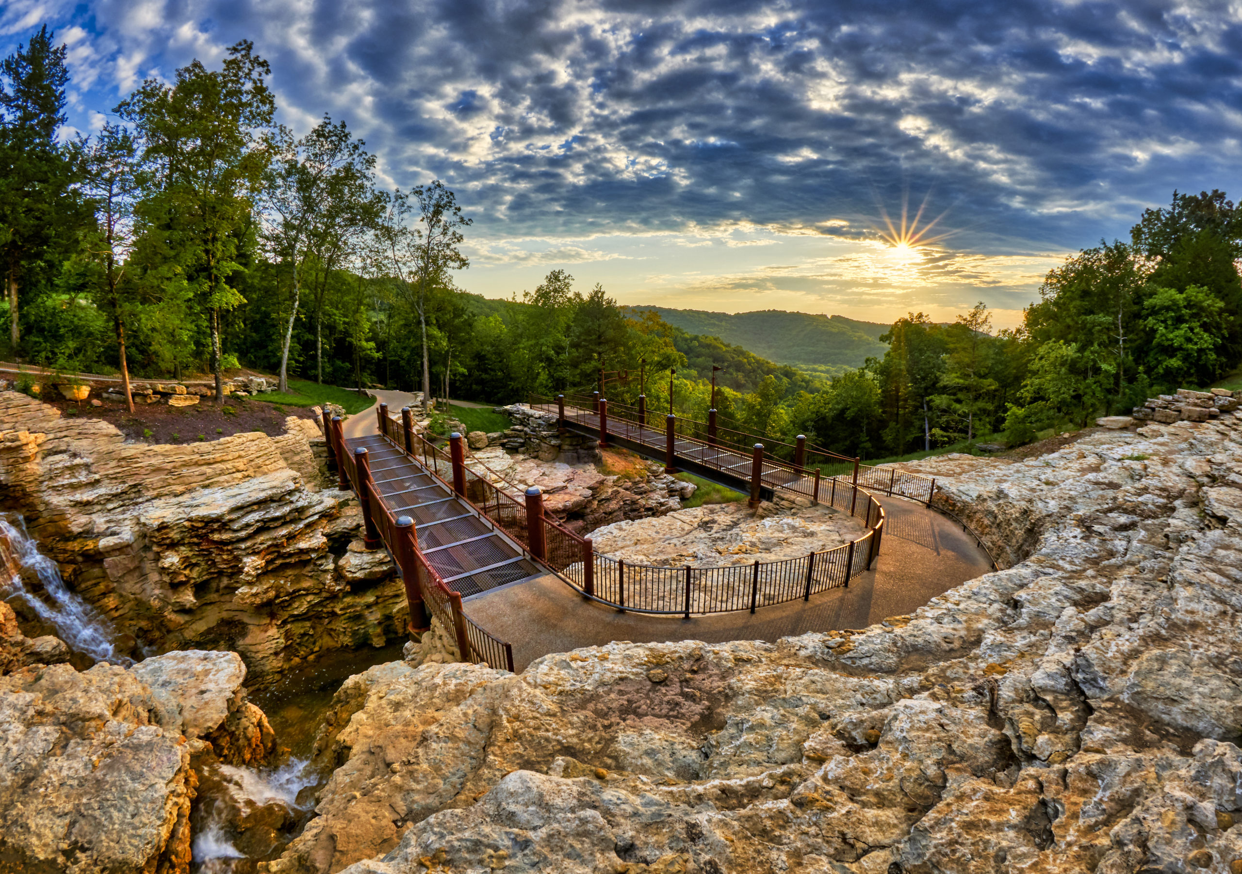 View of Branson, Missouri
