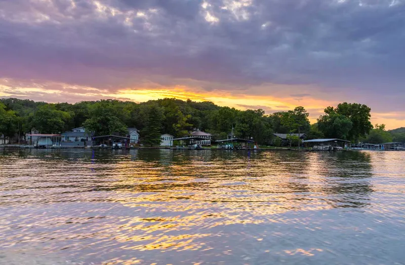 View of the Lake of the Ozarks, Missouri